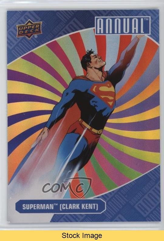 2023-24 Upper Deck DC Annual Color Wheel Superman Clark Kent #1 LEGGI 1a9o