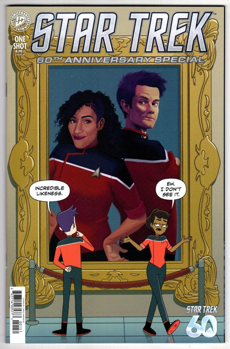 Star Trek 60th Anniversary Special #1 1:15 Incentive Variant Fenogilo Lower Deck
