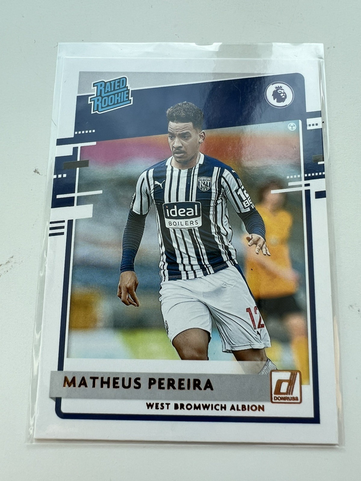 2020-21 Panini Chronicles Soccer Matheus Pereira West Brom Rated Rookie