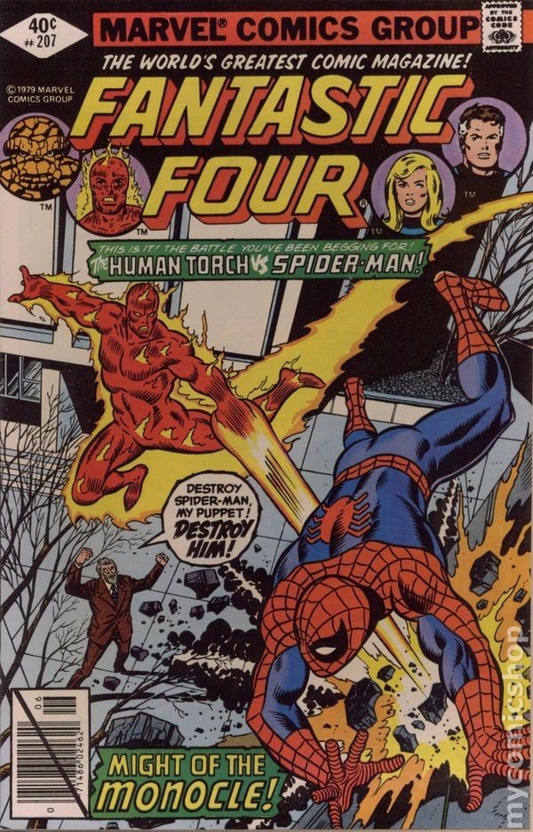 Fantastic Four #207D FN/VF 7.0 1979 Stock Image