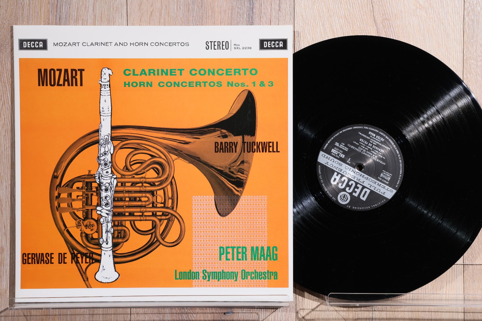 Mozart/Gervase de Peyer, Barry Tuckwell, Peter Maag, London Symphony Orchestr