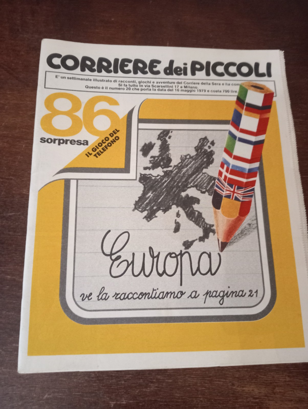 CORRIERE DEI PICCOLI nr. 20 del 1979