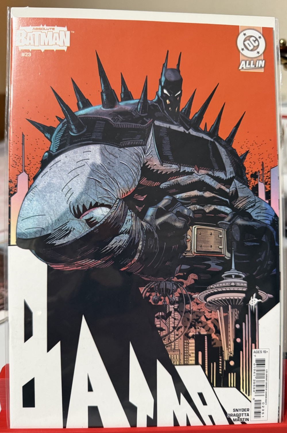 ABSOLUTE BATMAN #23 - DAMION SCOTT - RAPPORTO 1:25