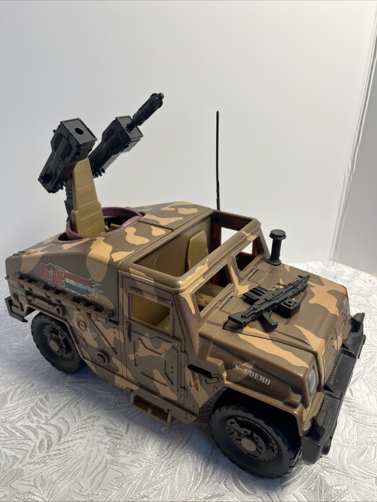 Trasporto schermo fumè GI Joe 2003 con suoni e lanciatori funzionanti mancano alcuni