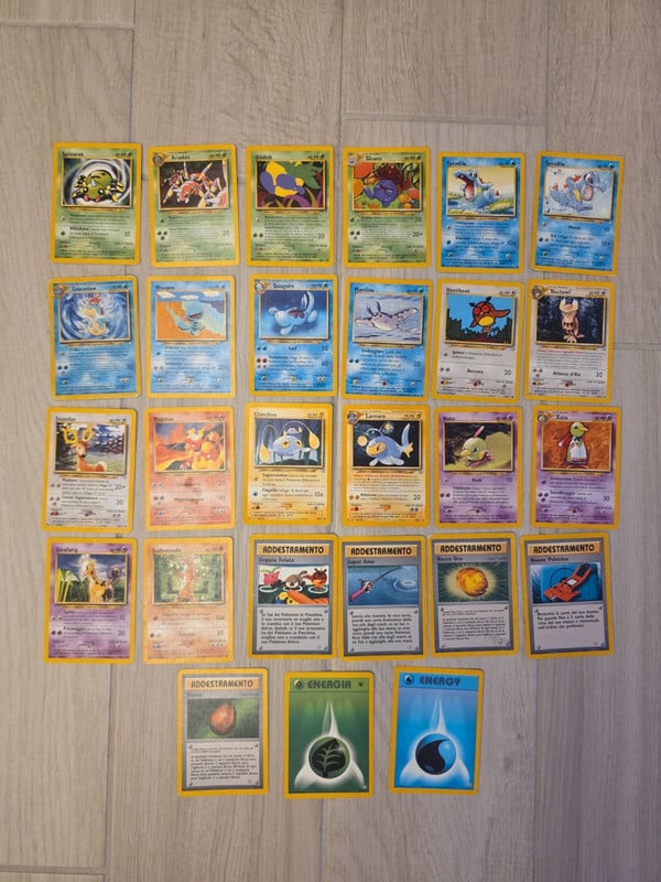 Lotto carte pokemon