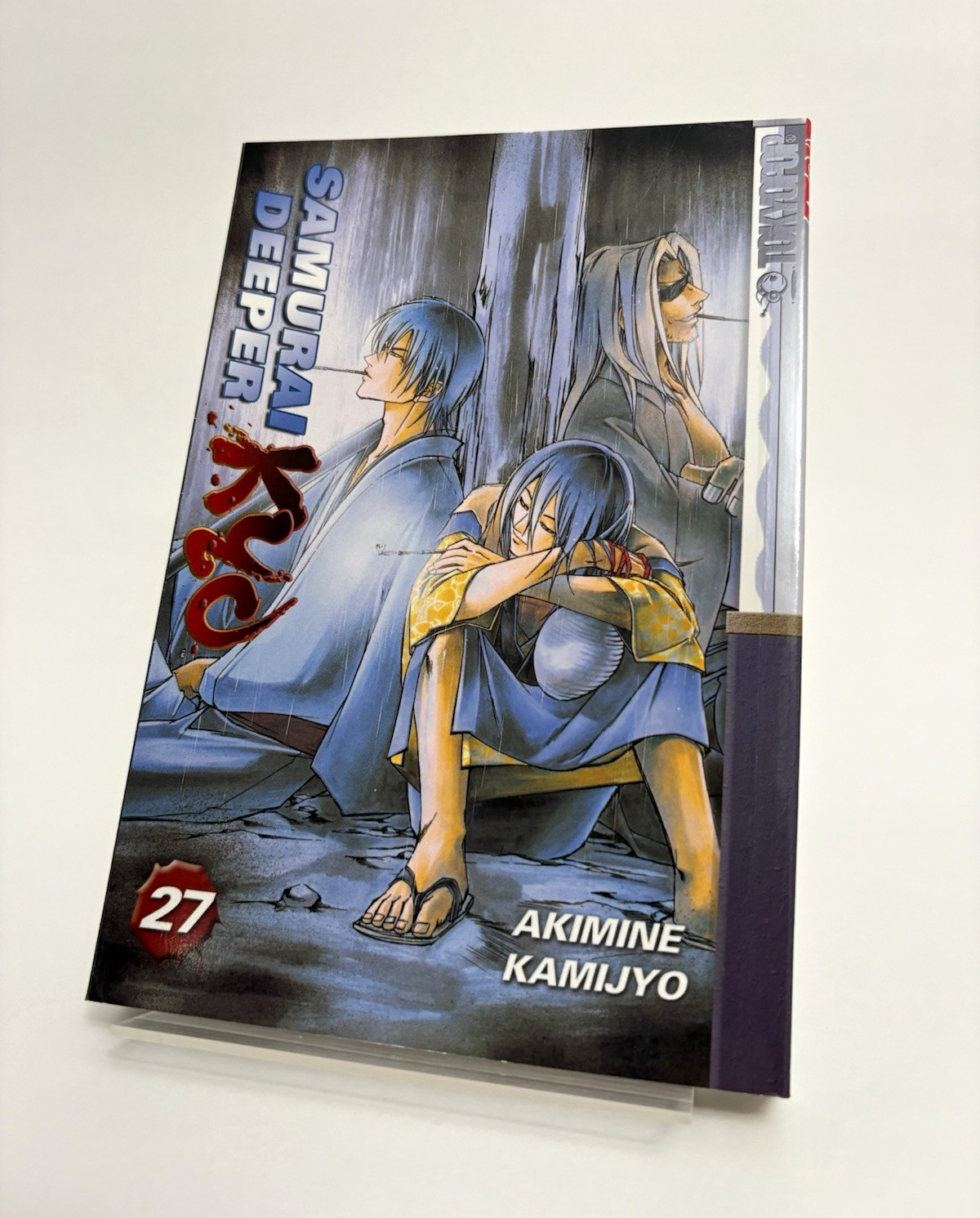 Samurai Deeper Kyo Vol. 27 Action Manga Akimine Kamijyo Tokyopop inglese TPB