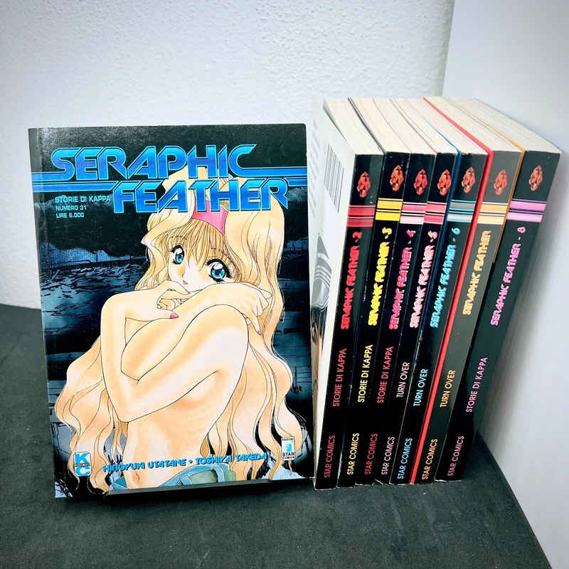 Seraphic Feather - Hiroyuki Utatane e Toshiya Takeda - Sequenza Voll. 1/8