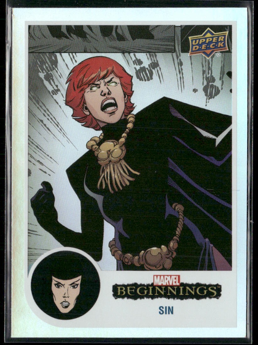 Upper Deck 2022 Marvel Beginning Rainbow #107 - Sin