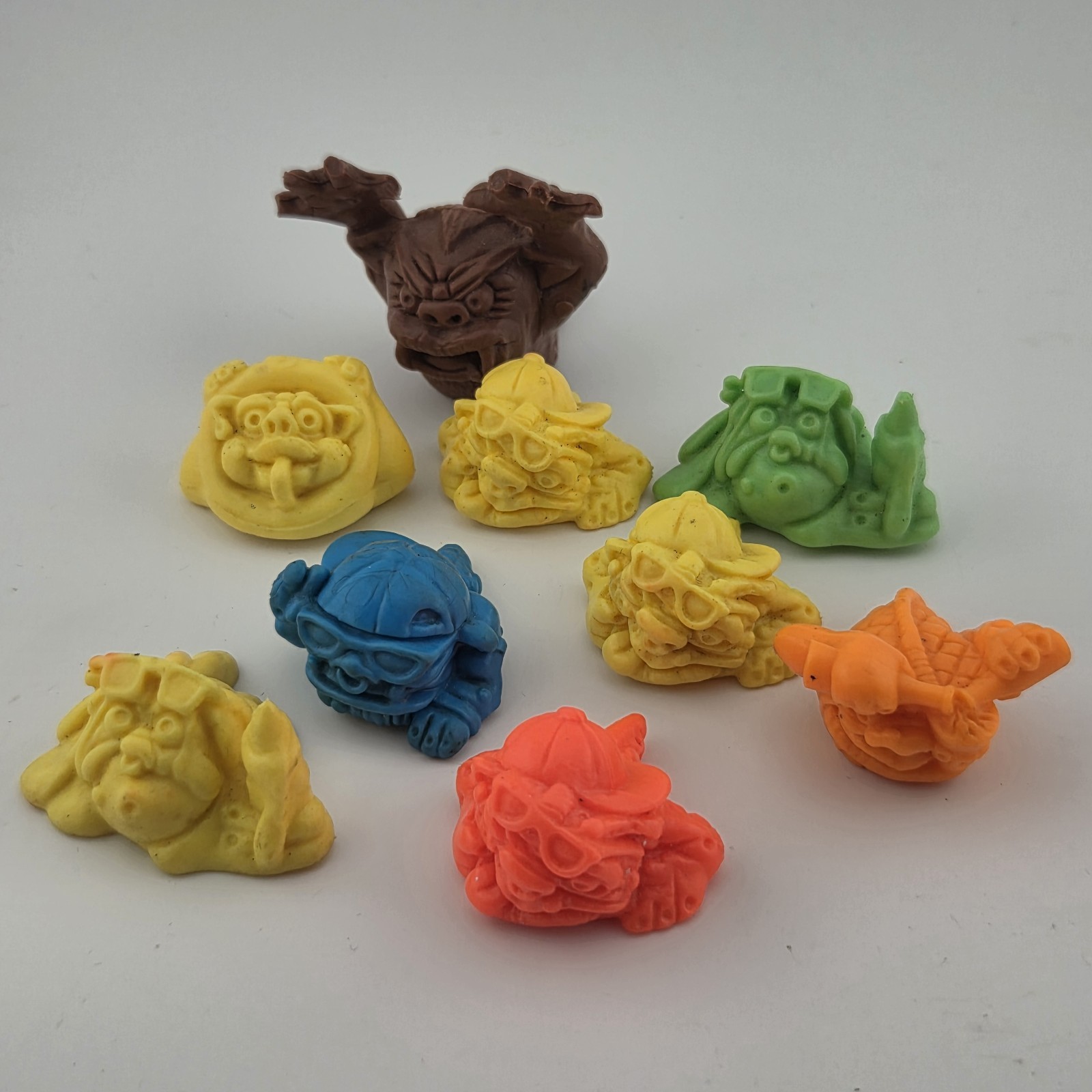 Pacchetto 9 mini figurine vintage Boglins - anni 90