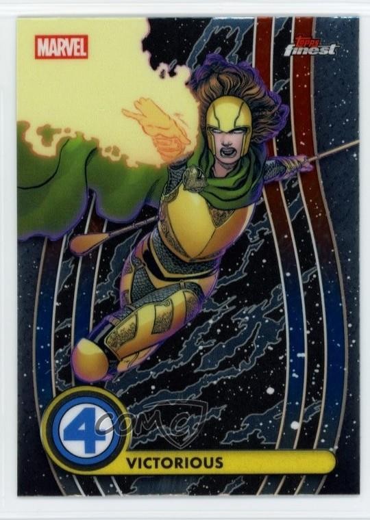 2026 Topps Finest Fantastic Four Comune Zora Vukovic Victorious #049 1vy7