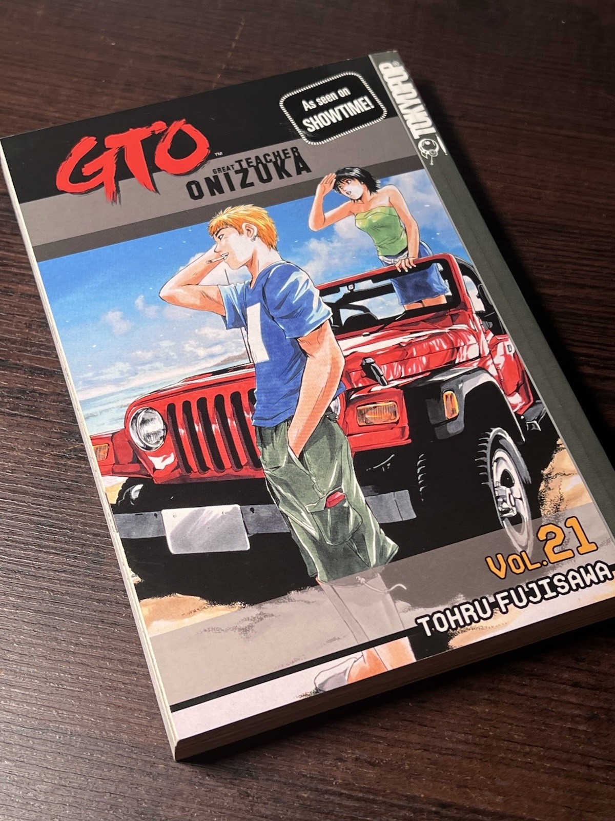 GTO Great Teacher Onizuka Manga Vol. 21 inglese buone condizioni