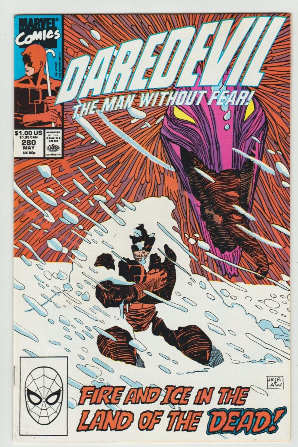 Daredevil #280 Marvel Comics 1990