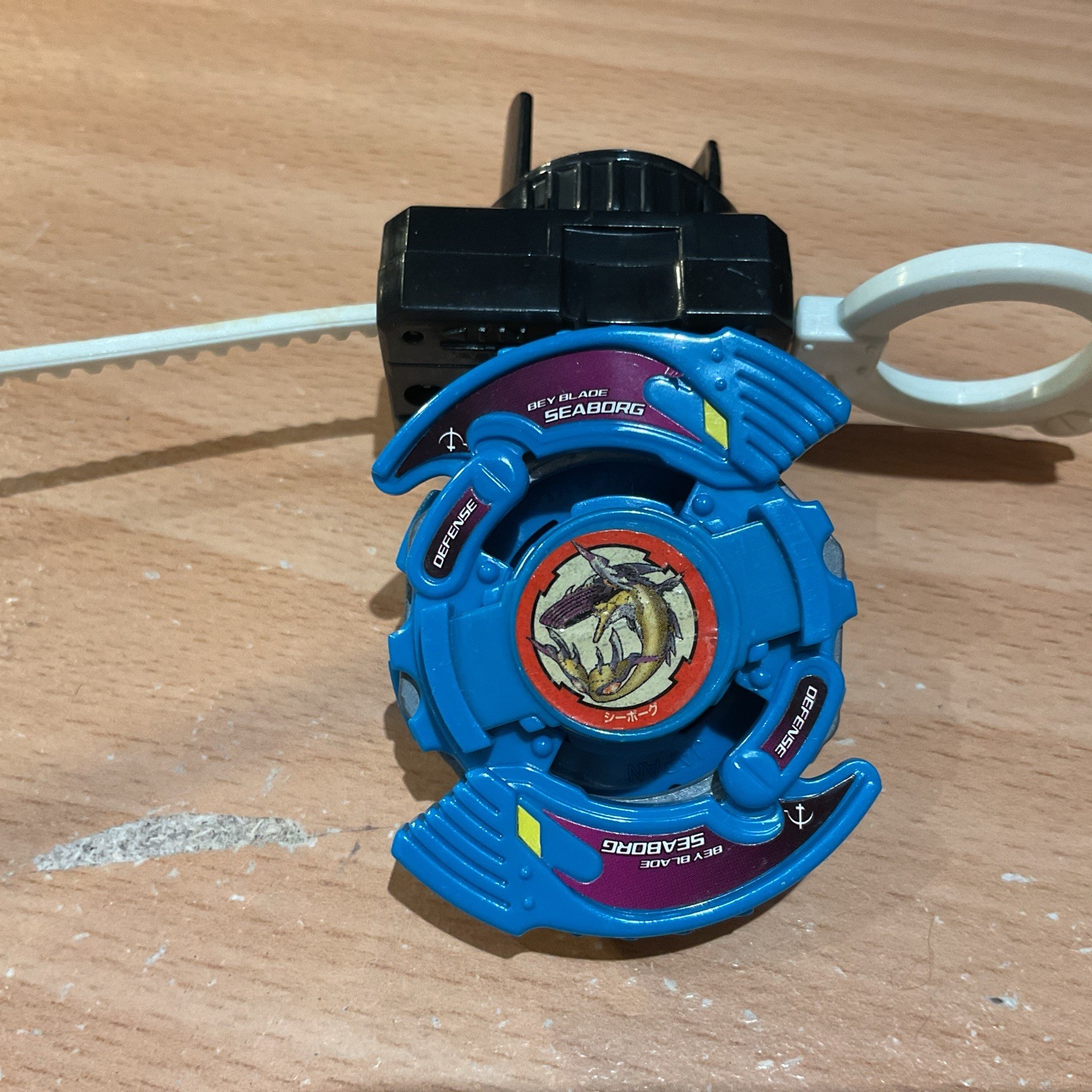 Beyblade Original Seaborg Takara Plastic Gen With Launcher Bakuten