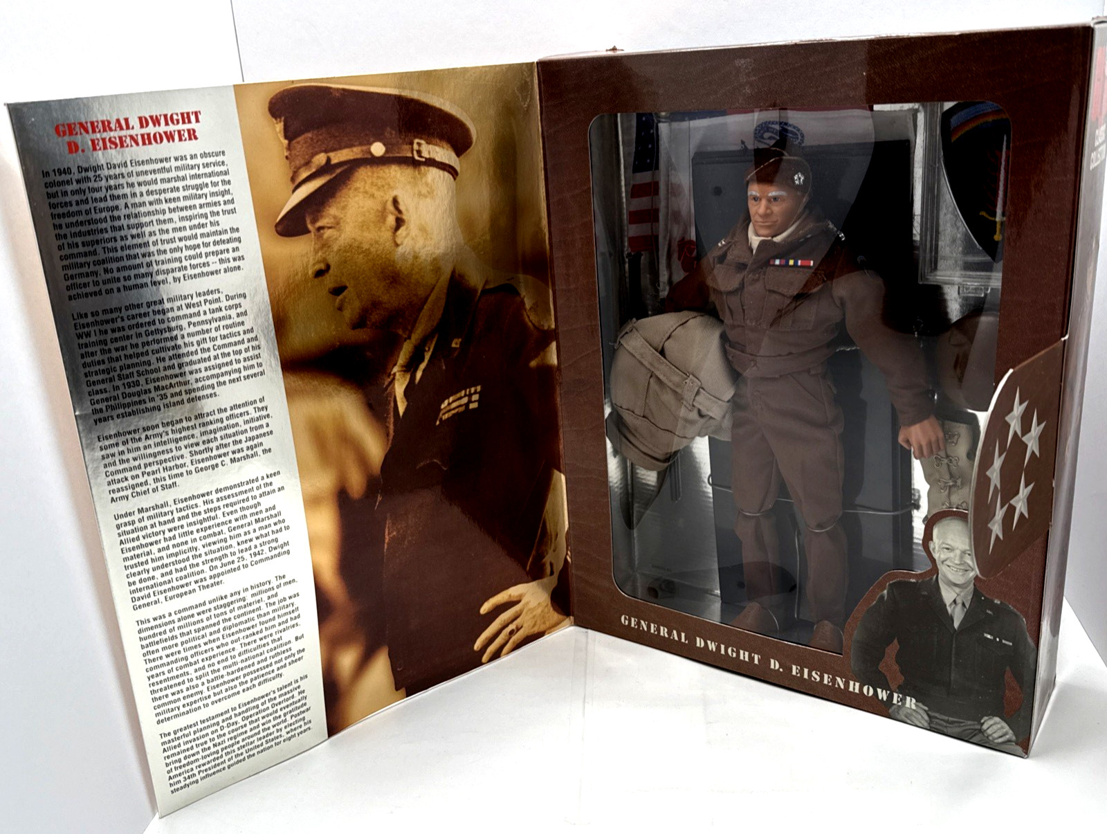 Figurina GI Joe General Dwight D Eisenhower 12 pollici collezione classica 1997