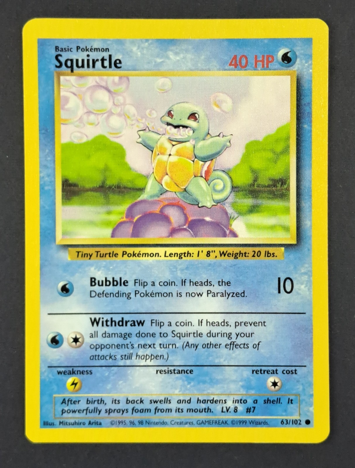 Squirtle Common Base Set 2 093/130