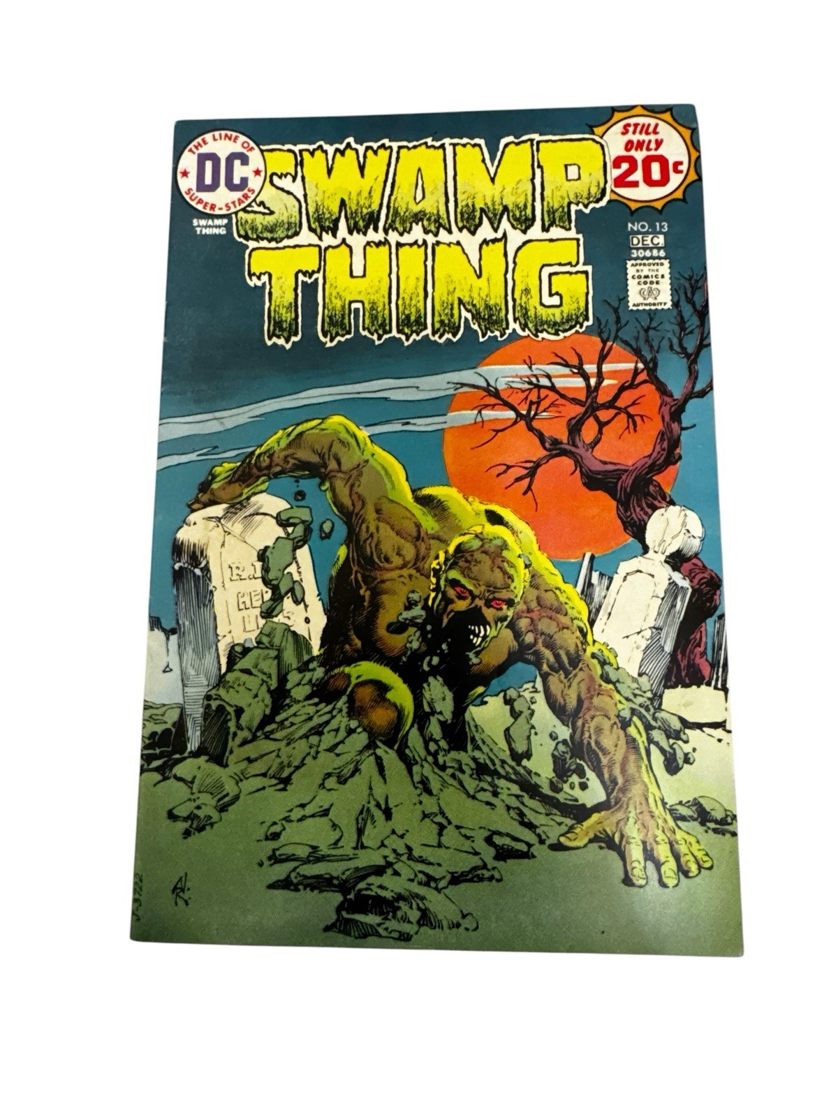 Swamp Thing #13 La cospirazione del Leviatano! Copertina Redondo! DC Comics 1974