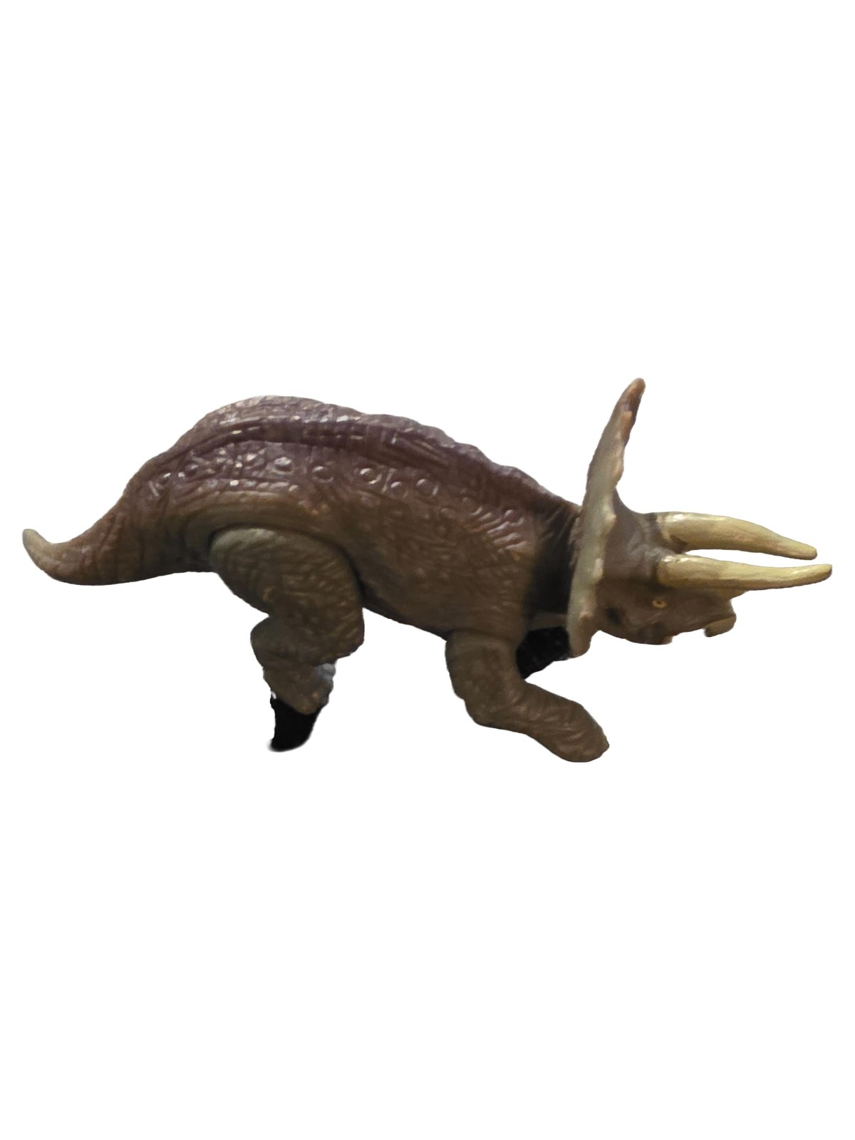 Triceratopo dinosauro personaggio gioco marrone 13 cm dinosauro personaggio da collezione