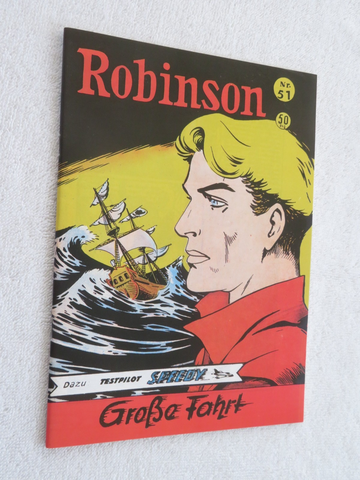 Hethke Editore / Roman Boutique - Robinson con pilota collaudatore Speedy n. 51 ottimo