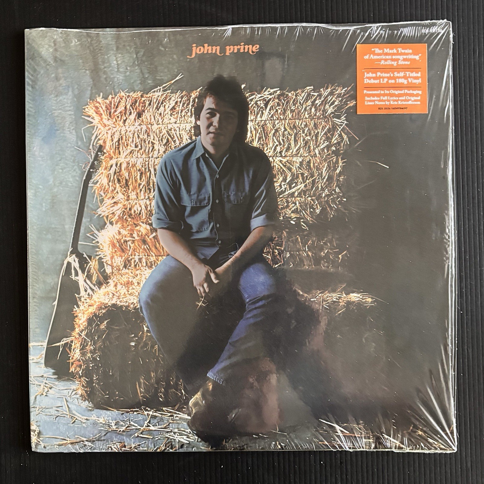 John Prine Self Titled Vinyl LP Record Atlantic SD 8296 Folk Country Music