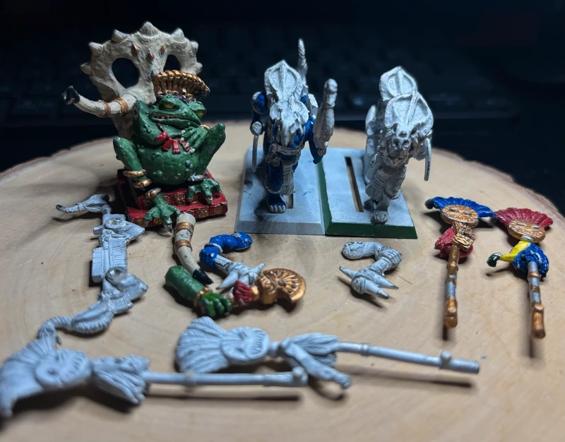 Slann vintage - Seraphon - Hommes-Lézards