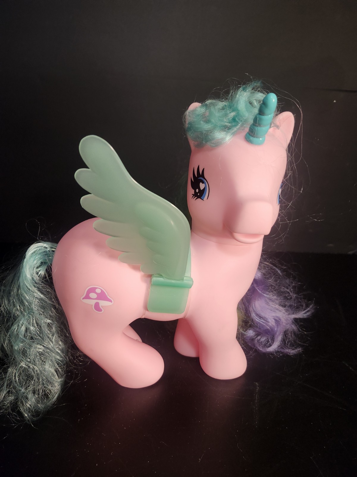 Gi-Go Wonder Pony Land Jumbo Pink Unicorn Toy With Colorful Mane 