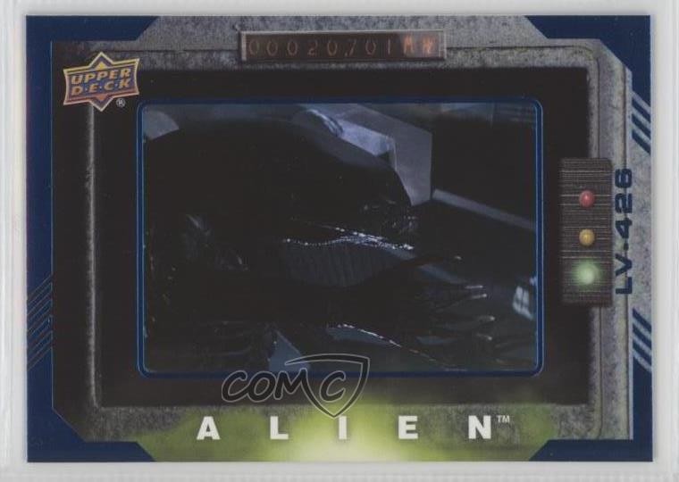 2017 Upper Deck Alien Movie Blue Foil Modern 78/99 ancora rivendicato #80 0qg1