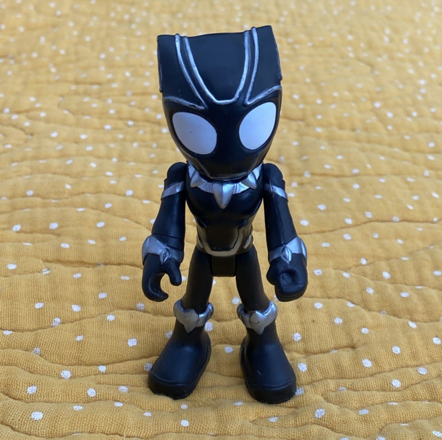 Marvel Spidey e i suoi fantastici amici personaggio Pantera Nera Hasbro supereroe