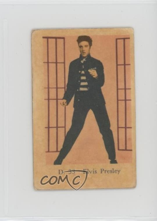 1961 Dutch Gum D set testo semplice Elvis Presley #D.33 04le