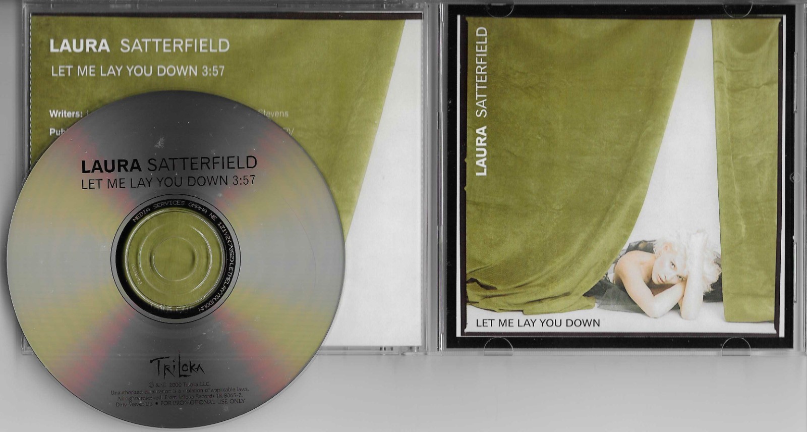 Walela LAURA SATTERFIELD Let Me Lay you Down PROMO Radio DJ CD single MINT USA