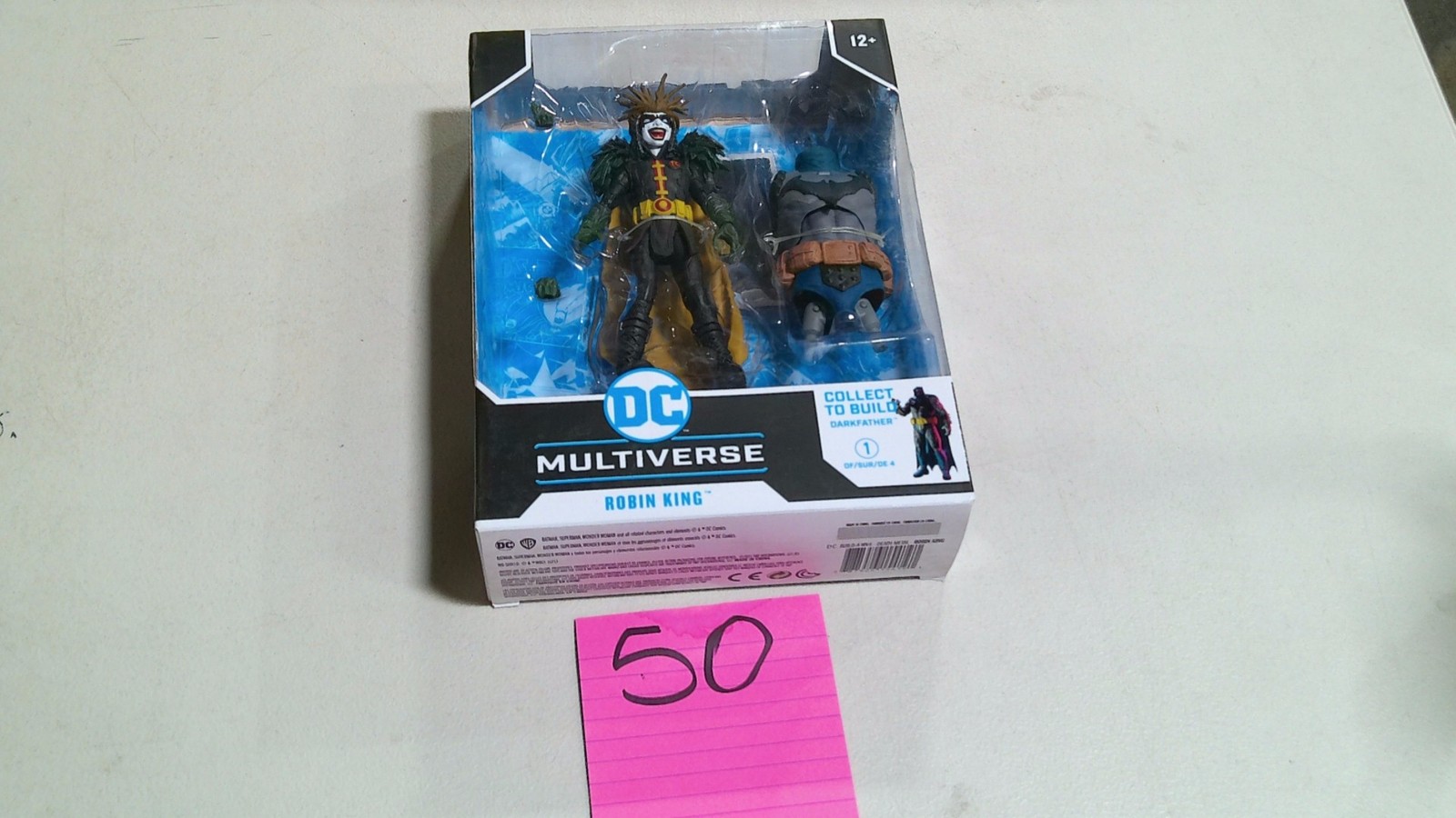 Modellino McFarlane DC Multiverse Robin King 7 pollici multicolore in scatola usato