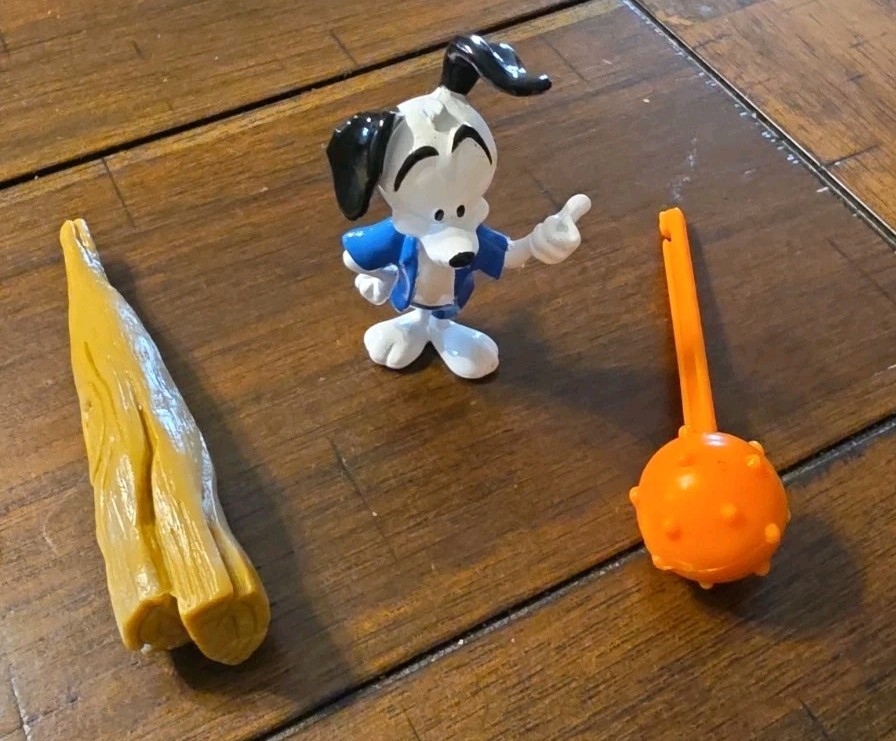 Playmates Toys 1994 Lombrico Jim Peter Puppy Figure con accessori