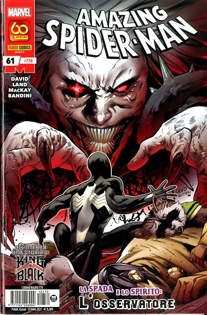 Amazing Spider-Man # 61 - L'Uomo Ragno # 770 - Panini Comics
