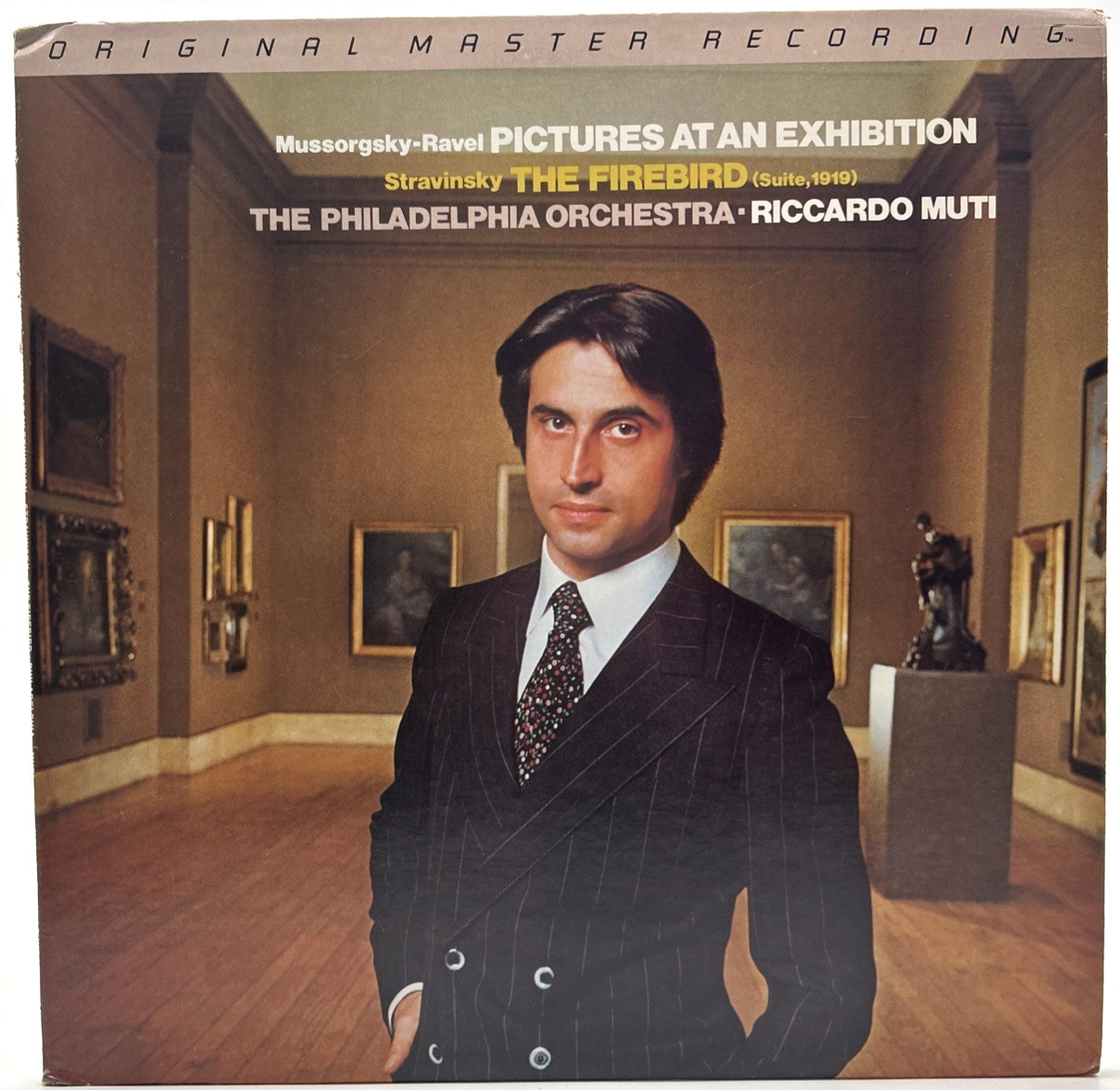 "Pictures At An Exhibition / The Firebird (Suite, 1919)" LP 1981 MoFI MFSL 1-520