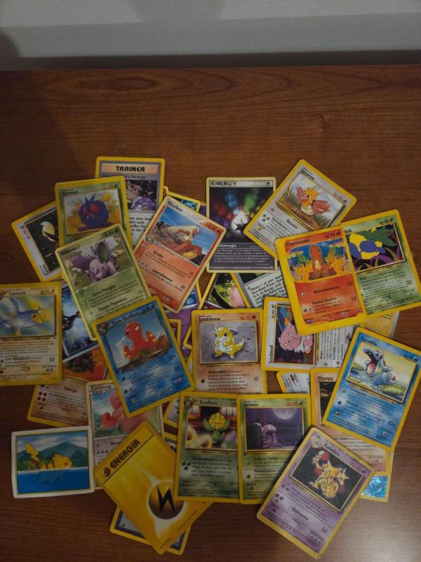 Lotto carte pokemon