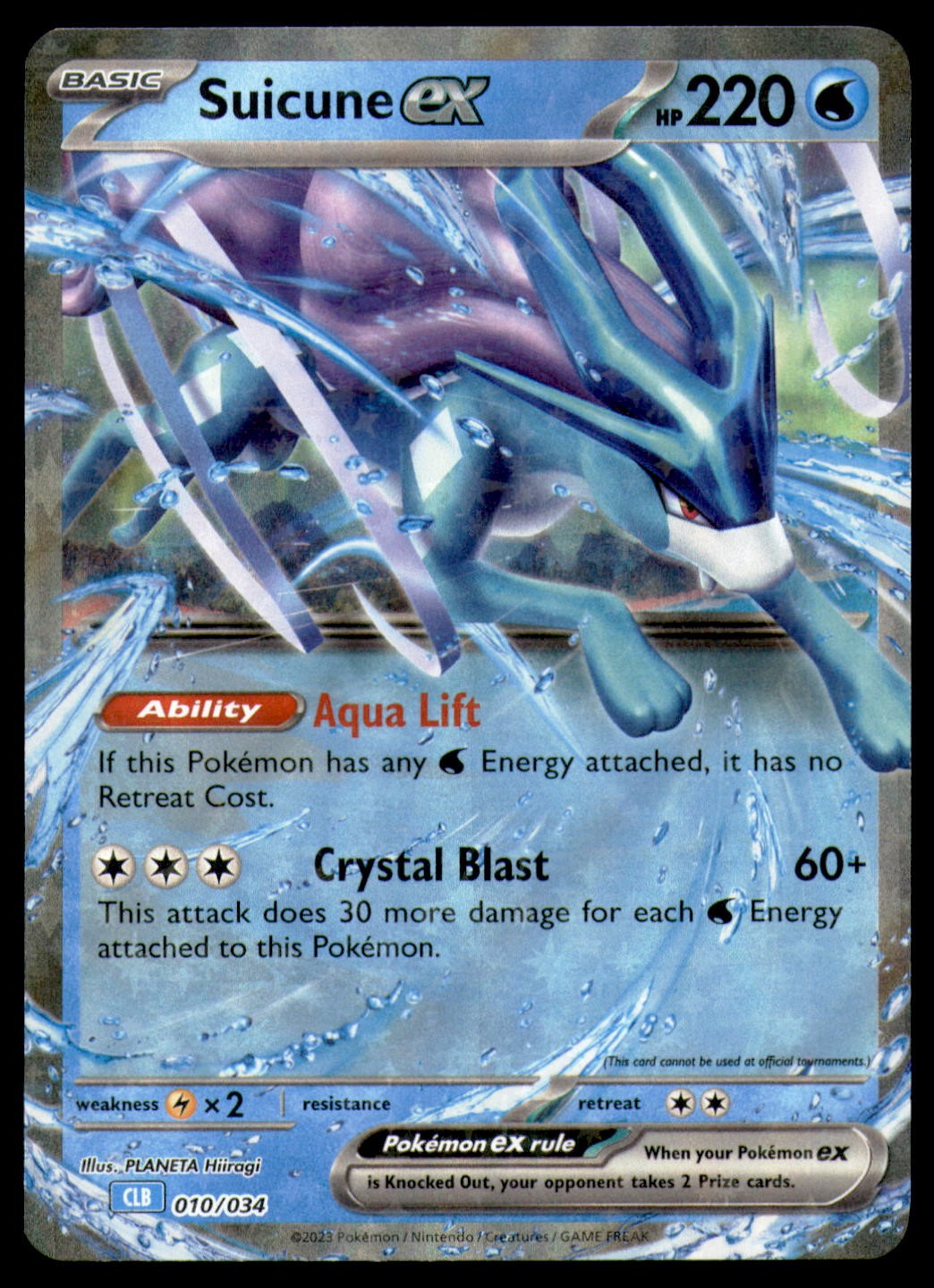 Pokémon TCG Pokémon TCG Classico Suicune 010/034