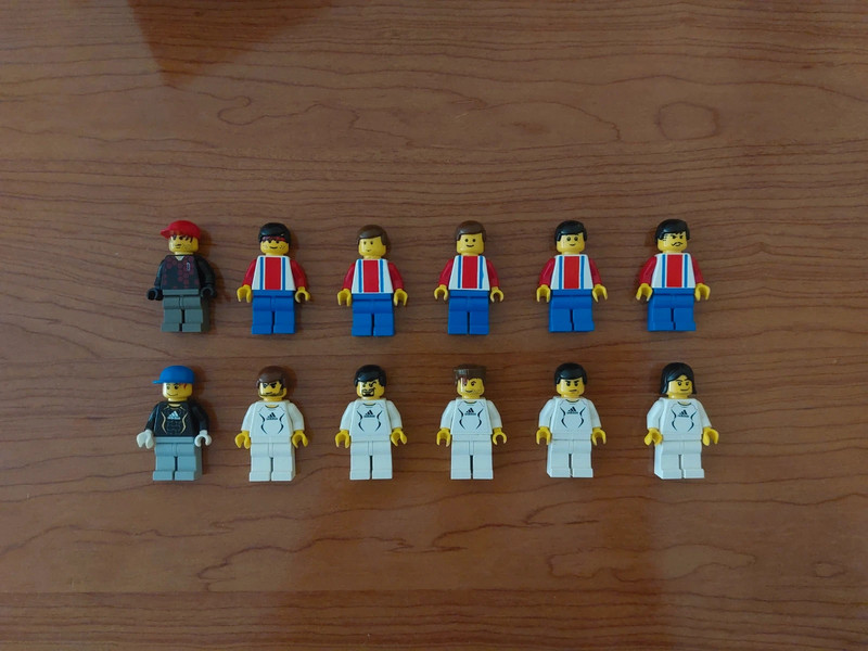 Lego football: Real Madrid vs. Atlético de Madrid