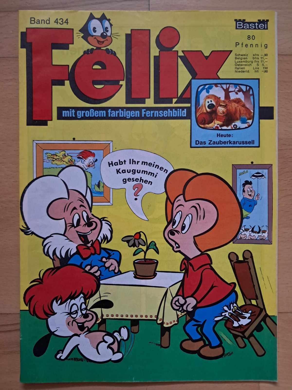Felix n.434 con poster e wastl - BASTEI FUMETTI TOP Z1