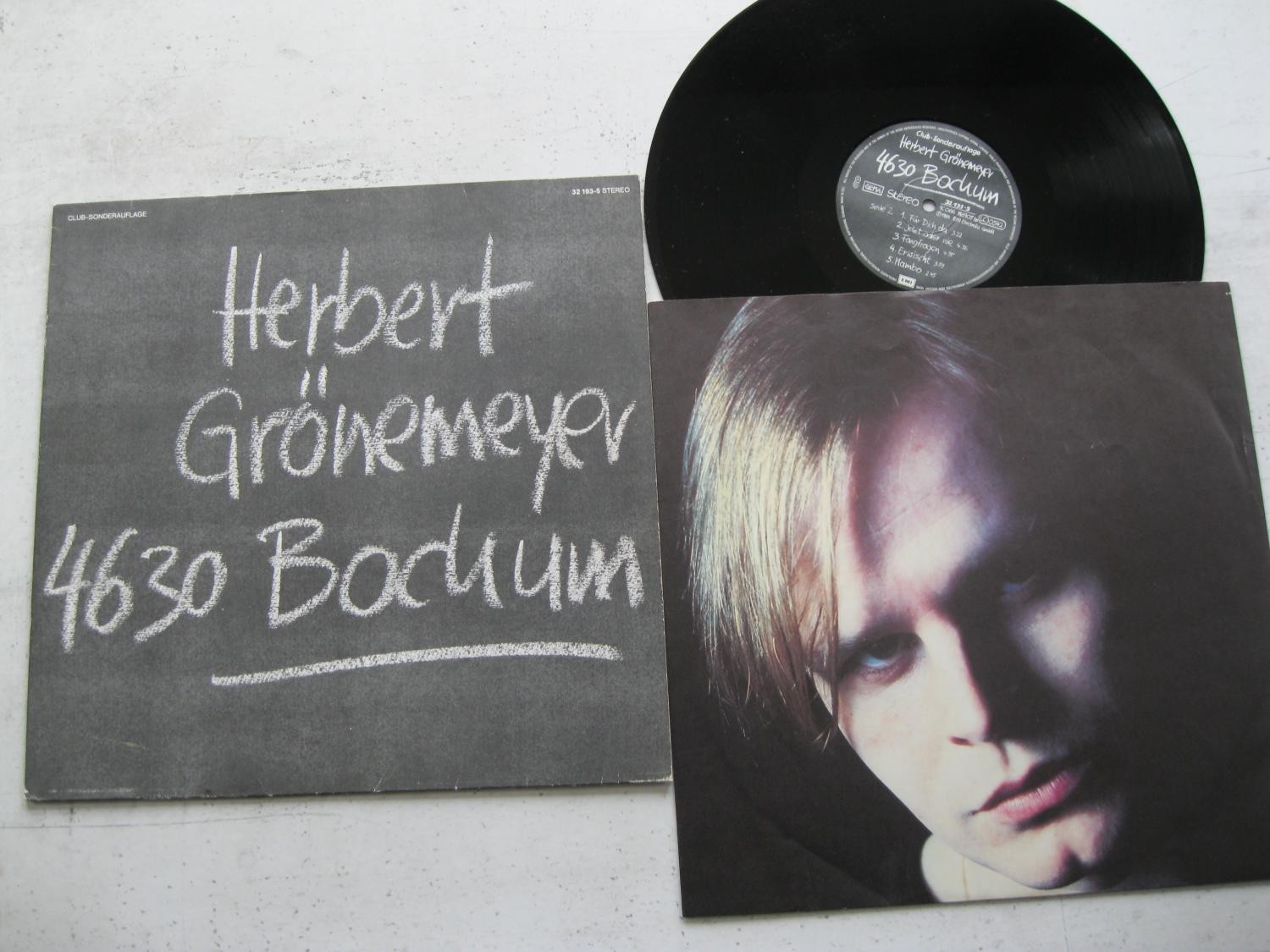 LP HERBERT GRÖNEMEYER - BOCHUM 1989 + OIS Club Sonderauflage
