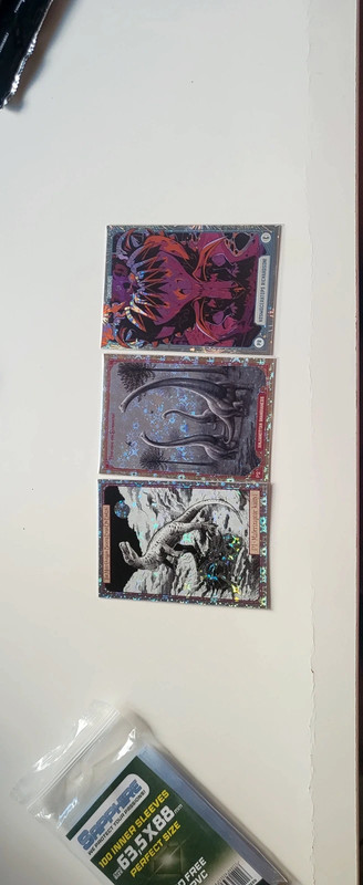 Release the creatures! Dinosaurs - promo cards