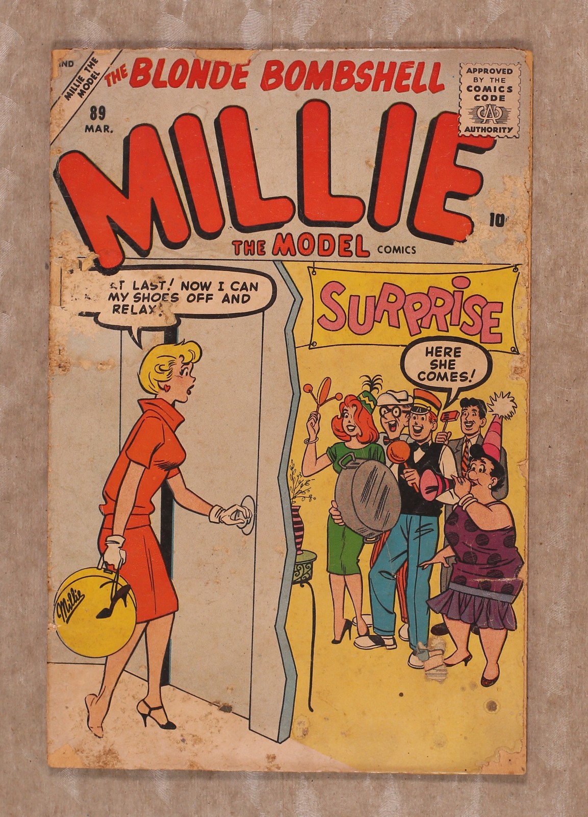 Millie the Model #89 FR/GD 1.5 1959