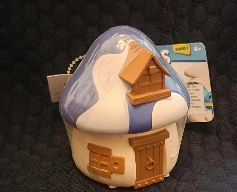 Mini casetta viola I Puffi