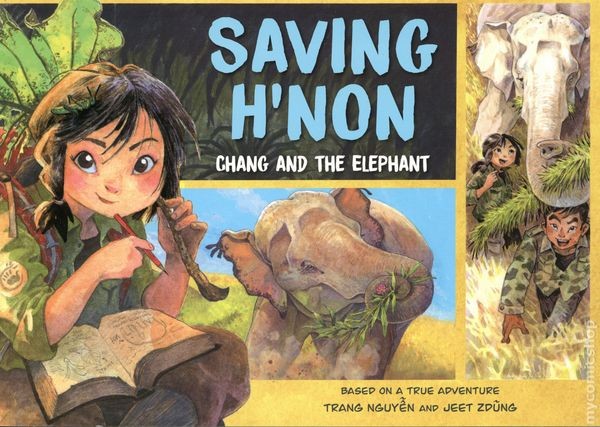Salvare H'non Chang e l'elefante GN #1-1° VF 2023 immagine stock