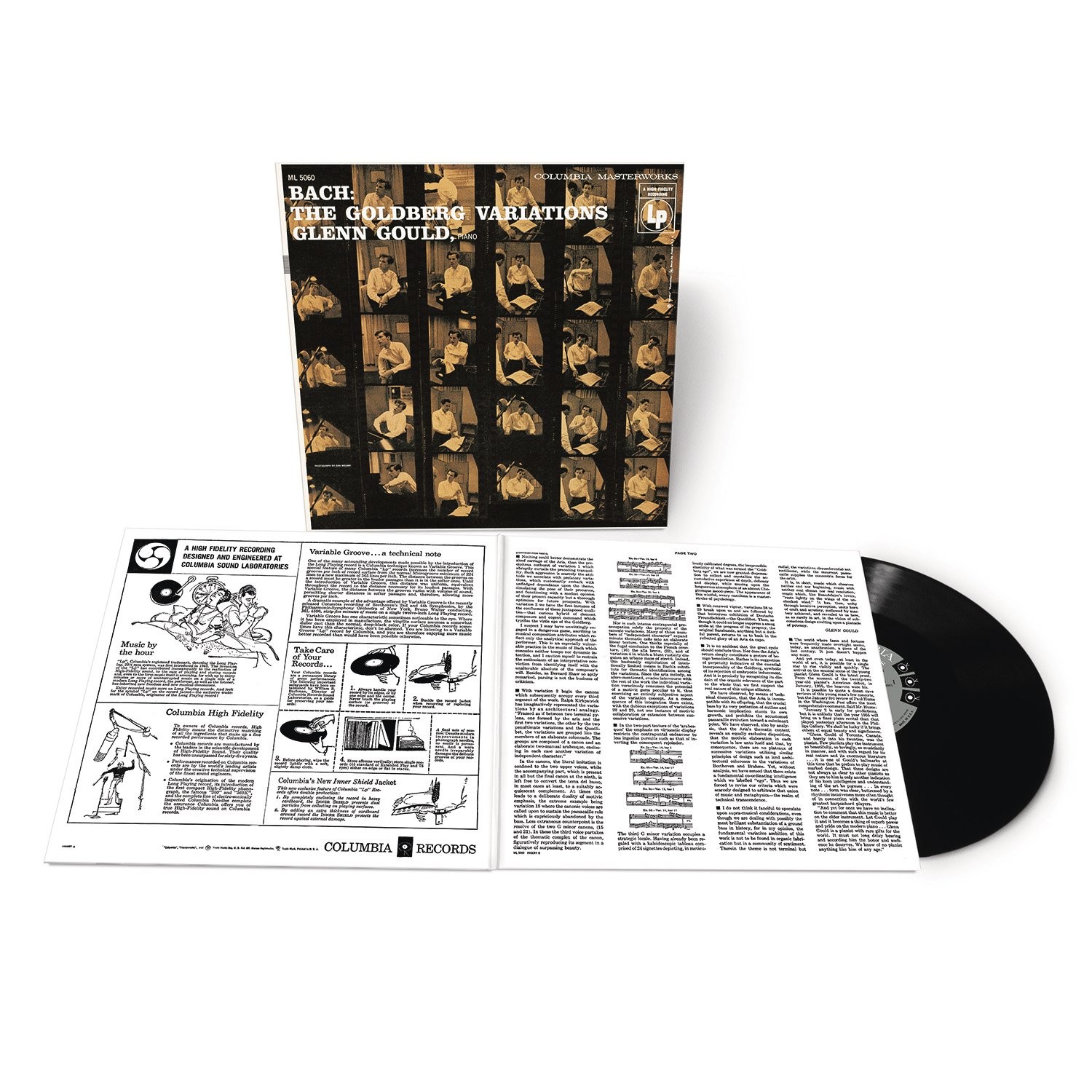 Goldberg Variations, BWV 988 (1955 Recording) (Vinyl) [Analog]