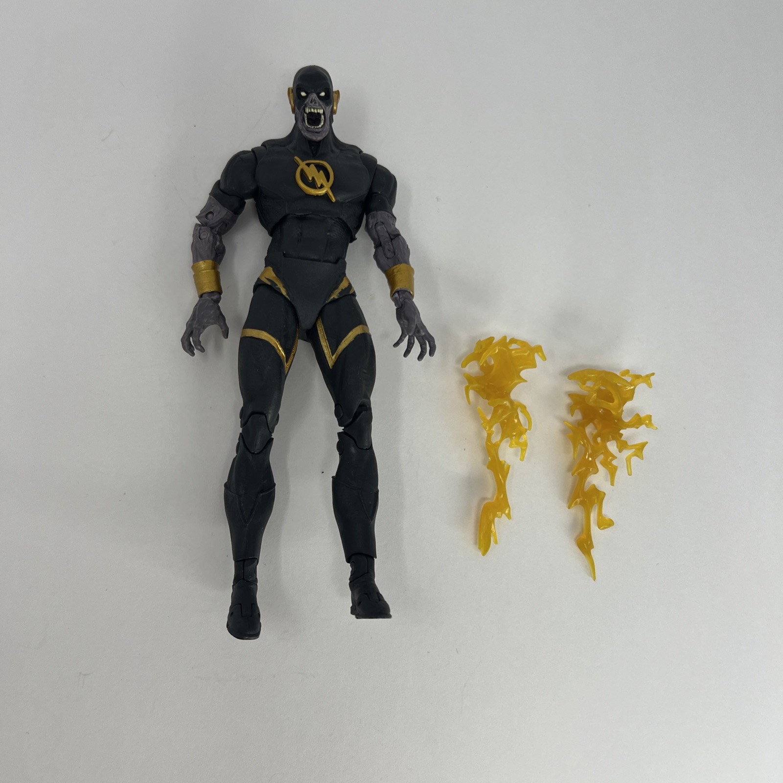 Modellino McFarlane DC Multiverse Dark Flash etichetta oro con accessori