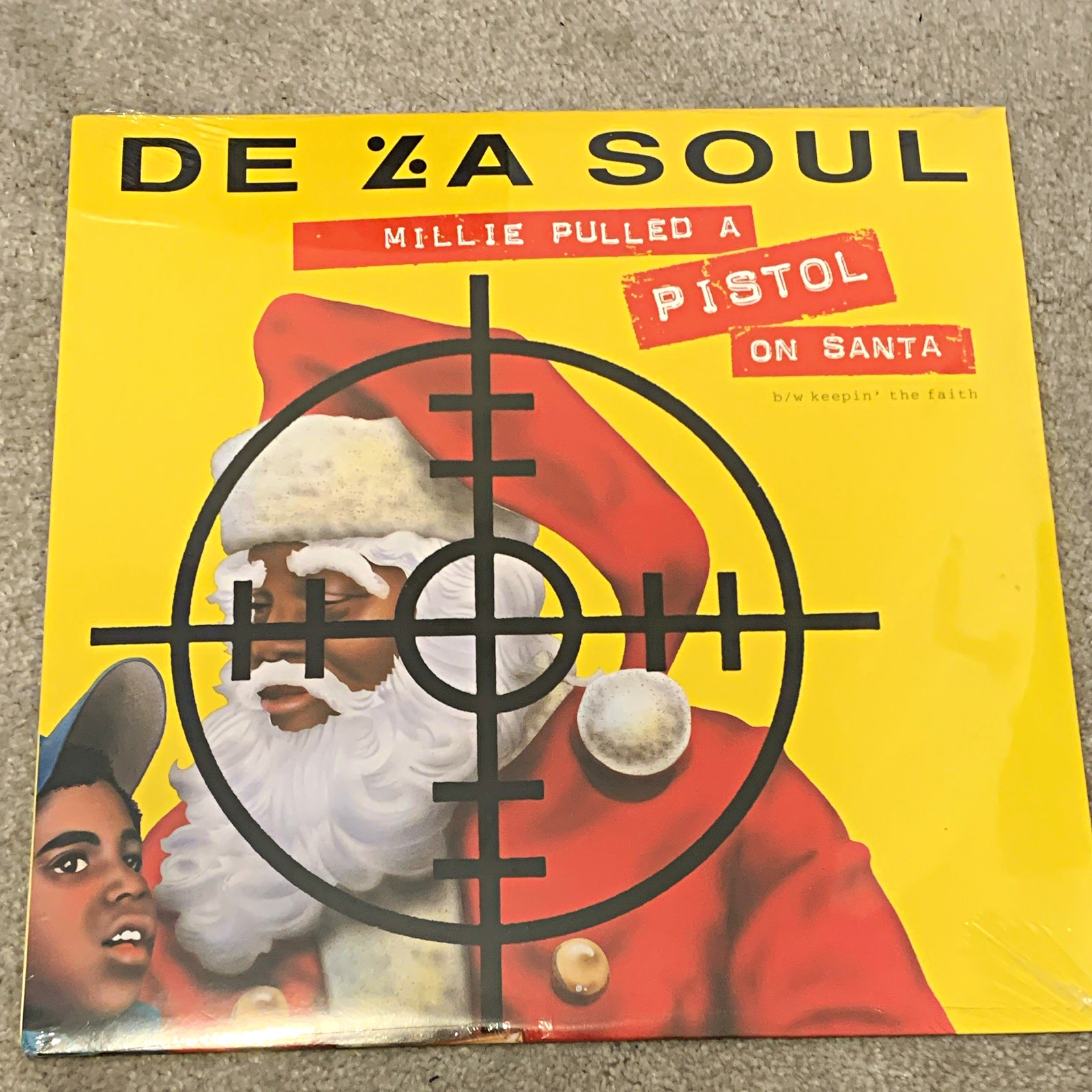 De La Soul - Millie Pulled a Pistol on Santa 12" Vinyl Single Tommy Boy TB 1029
