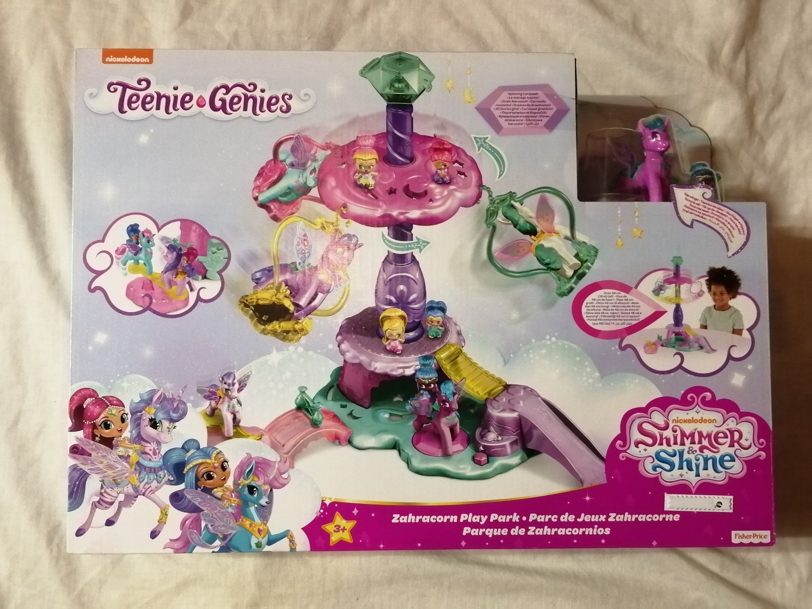 Shimmer & Shine - ZAHRACORN PLAY PARK - Teenie Genies - Nuovo