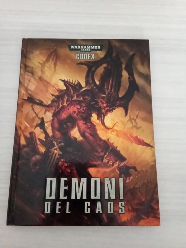 Codex wh40k Demoni del caos 6° ed