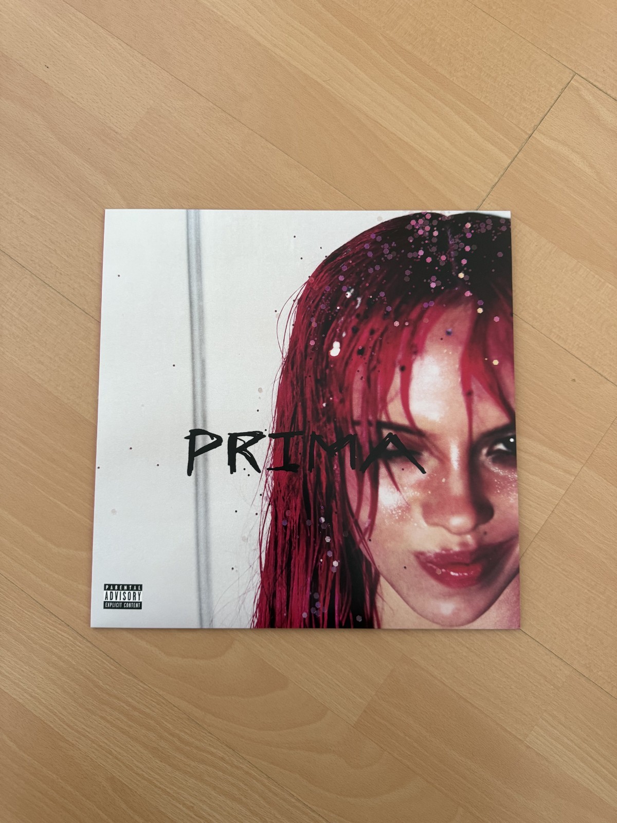 Adéla Prima Blood Records Pink Glitter Blue Vinyl LP | 555/3000