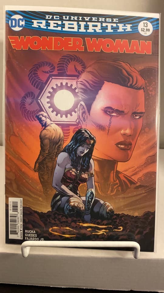 32442: DC COMICS WONDER WOMAN #13 grado quasi nuovo