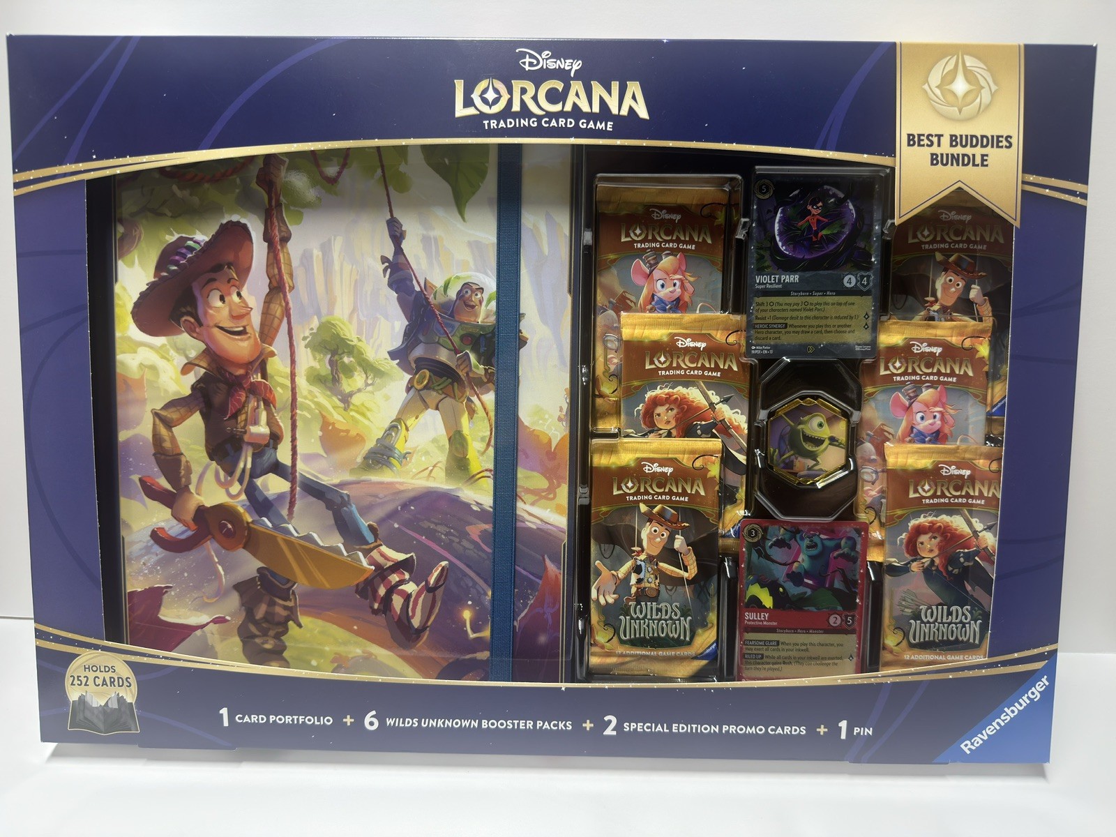 Pacchetto Disney Lorcana Best Buddies Costco esclusivo Wilds sconosciuto NUOVO SIGILLATO